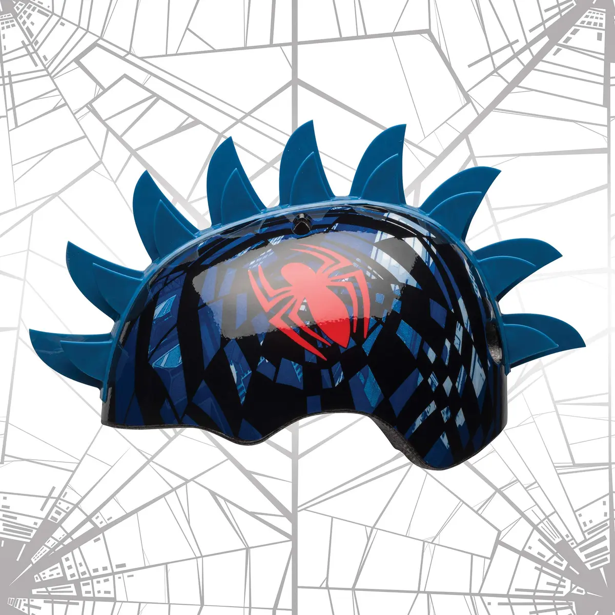Bell Marvel Spider-Man Mohawk Web Shatter Kids Bike Helmet, Ages 5-8 | Certified for Safety & Comfort - view 3