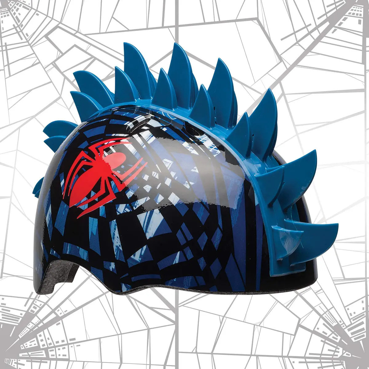 Bell Marvel Spider-Man Mohawk Web Shatter Kids Bike Helmet, Ages 5-8 | Certified for Safety & Comfort - view 4
