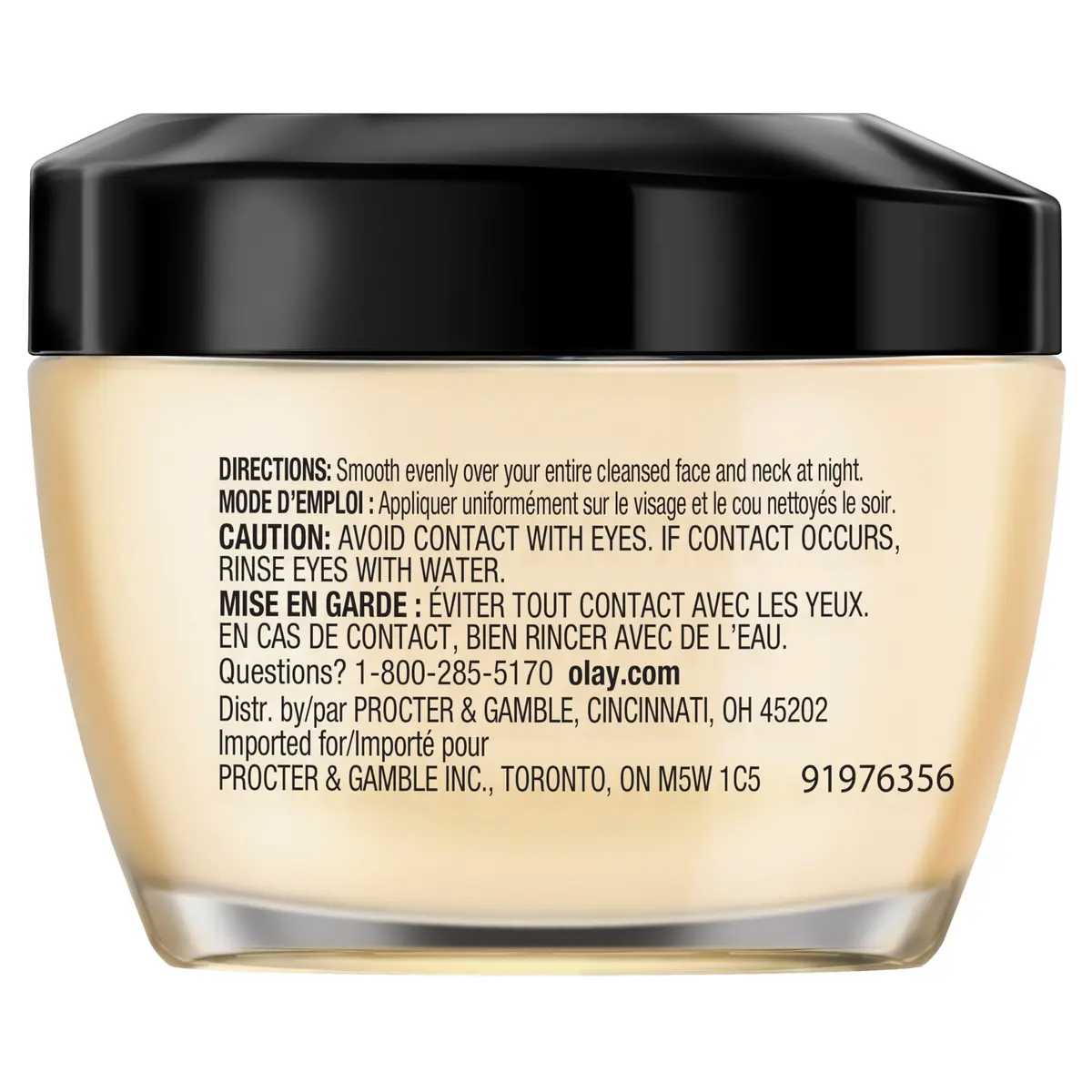 Olay Total Effects Night Firming Cream Face Moisturizer 50ml (1.7 Fl Oz) | Brightens and Smooths - view 8