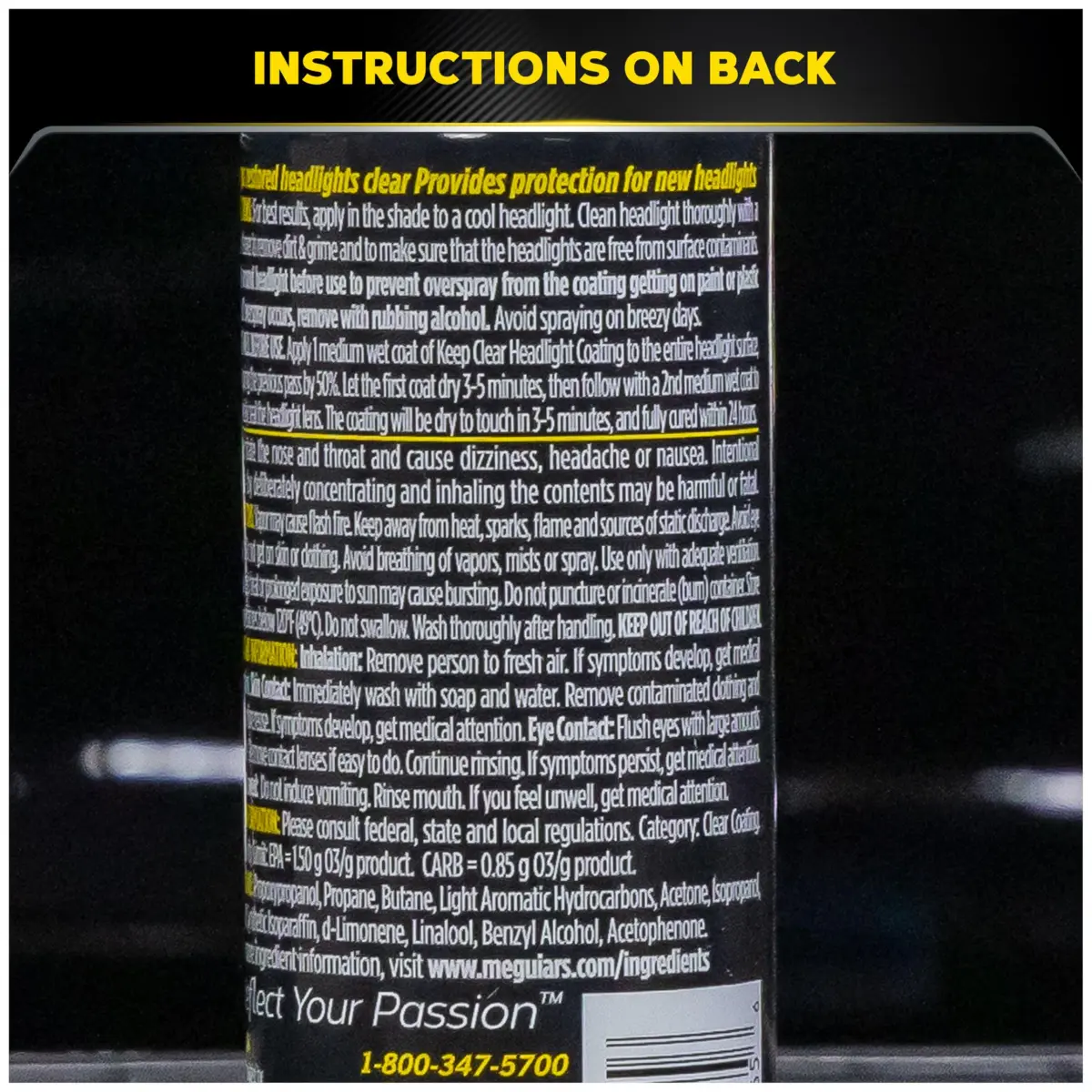 Meguiar's Keep Clear Headlight Coating 4 Oz (186 ml) | Lasts Up to a Year - view 4