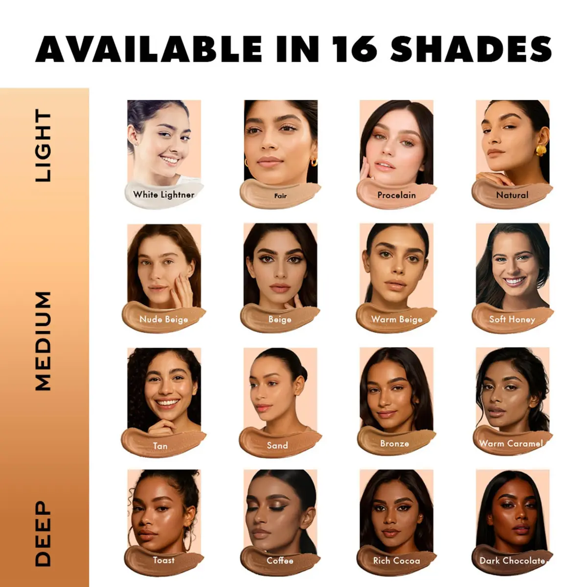 L.A. Girl Pro Coverage Liquid Foundation, Bronze, 0.95 Fl Oz | Buildable, Hydrating, Flawless Finish - view 5