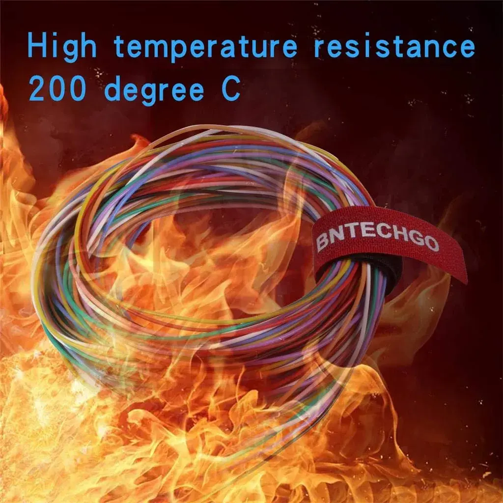 BNTECHGO 28 AWG Silicone Wire Kit - 10 Vibrant Colors, 10 ft Each (28 Gauge, Tinned Copper) - view 4