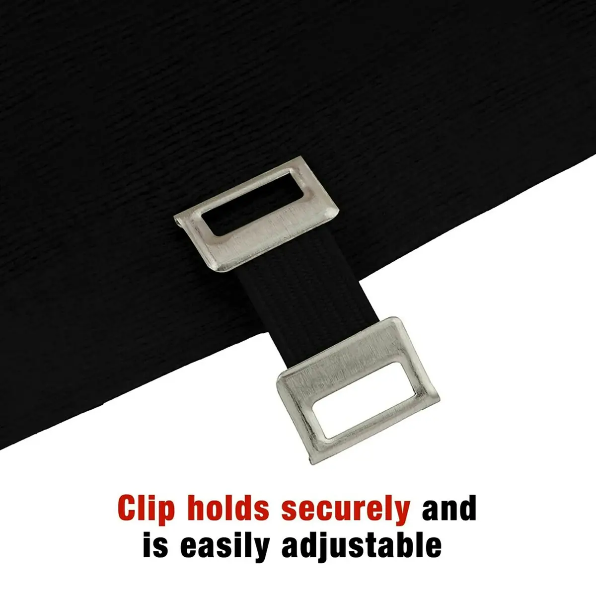 ACE 4 Inch Elastic Bandage with Clips | Support for Muscles & Joints, Black, 1 Count - view 4