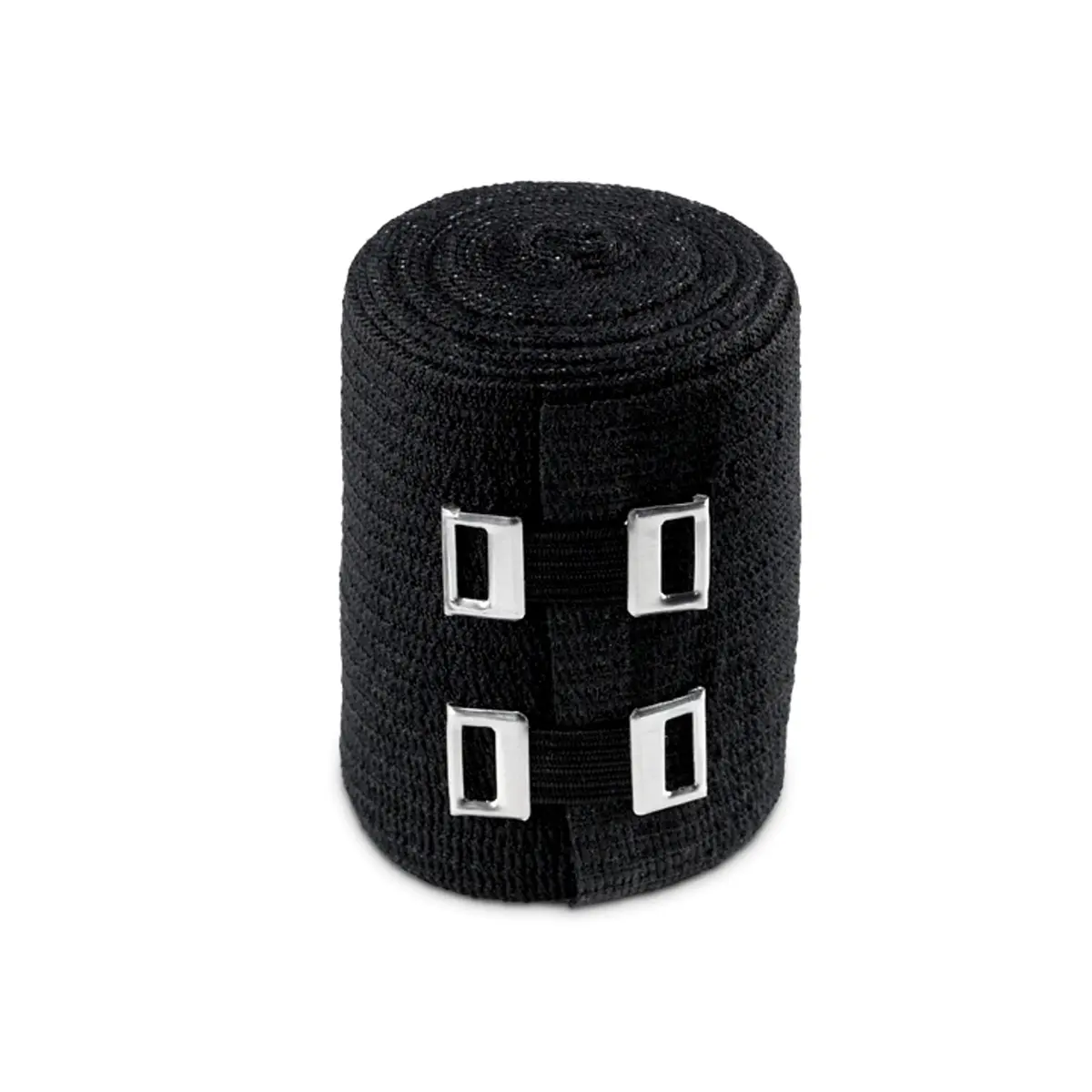 ACE 4 Inch Elastic Bandage with Clips | Support for Muscles & Joints, Black, 1 Count - view 8