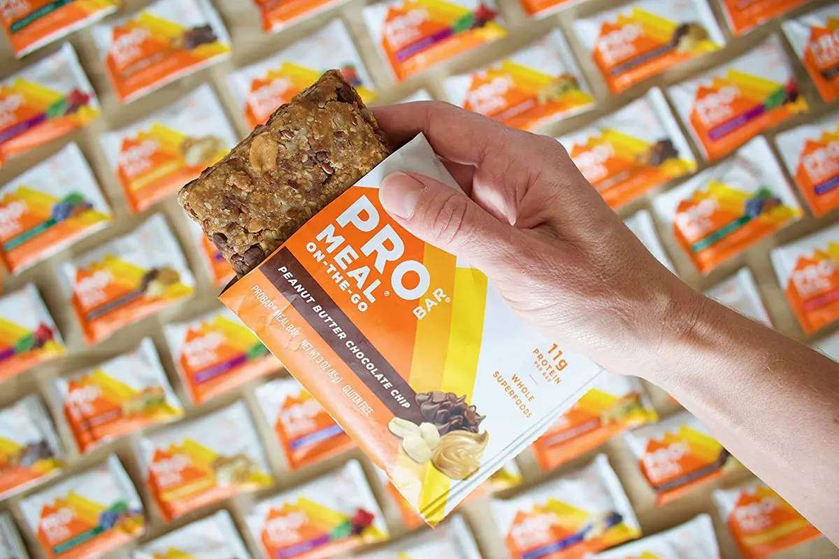 PROBAR MEAL Bar – Plant Based Meal Replacement with Whole Food Ingredients, Oats, Nuts & Seeds, Vegan, Gluten Free, Non-GMO (12 Flavor Pack) - view 4
