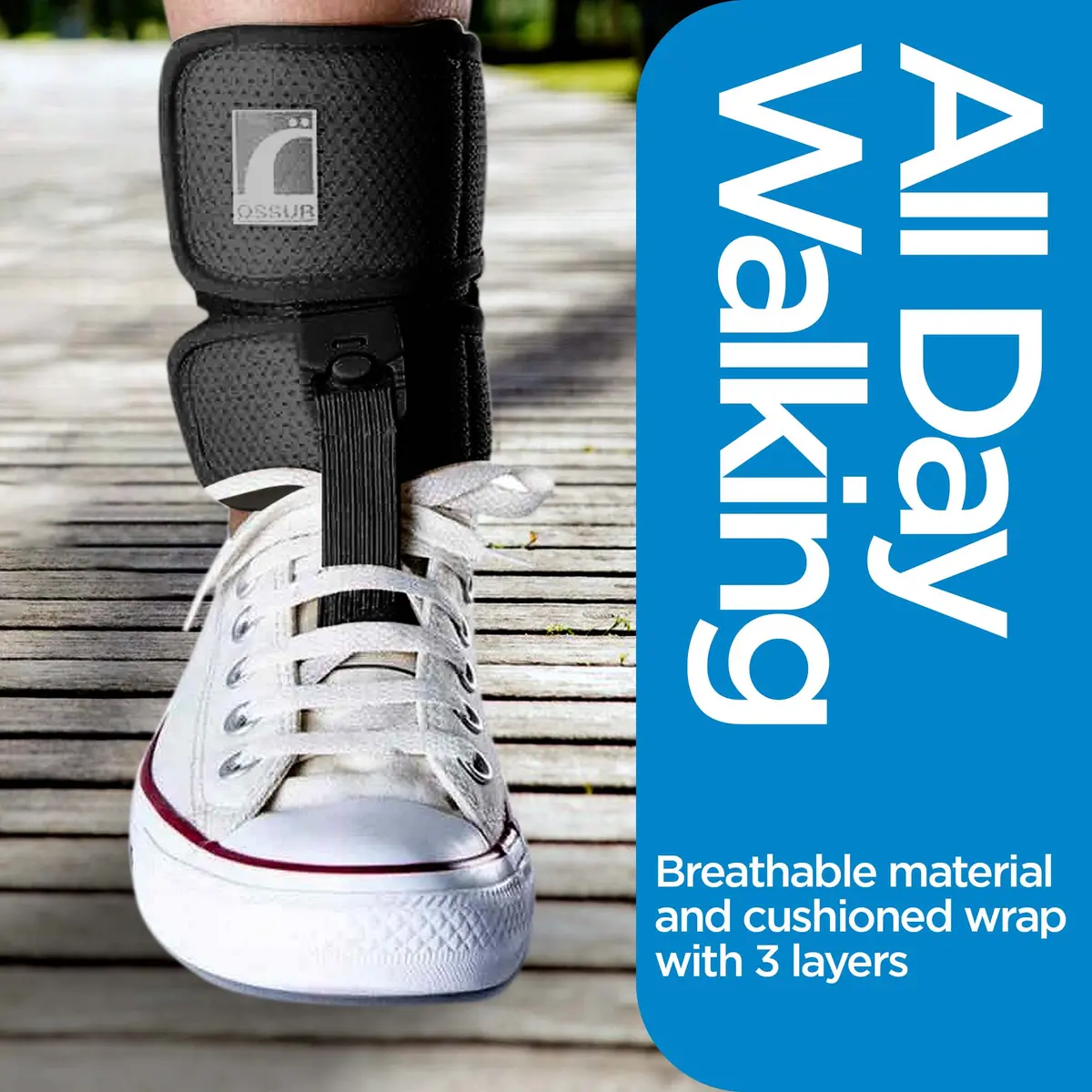 Ossur Ankle Brace for Drop Foot | Lightweight, Adjustable Support for All-Day Comfort - view 5