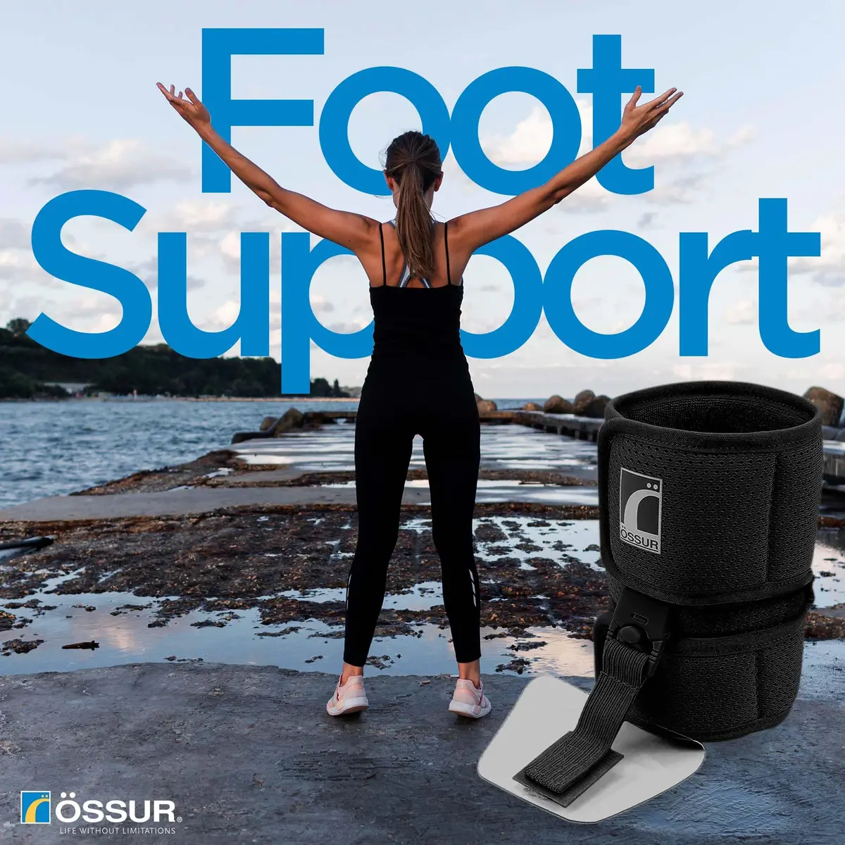 Ossur Ankle Brace for Drop Foot | Lightweight, Adjustable Support for All-Day Comfort - view 4