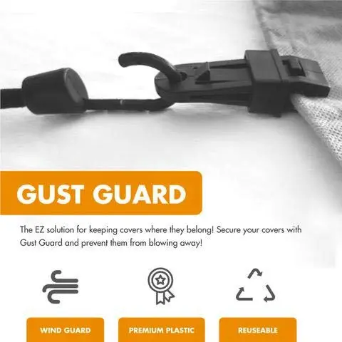 Gust Guard Medium 24" Vehicle Cover Wind Protector | Durable Outdoor Cover - view 4