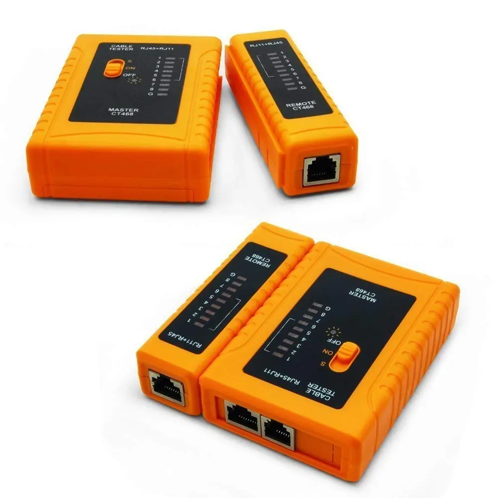 iMBAPrice RJ45 Network Cable Tester for LAN Phone RJ45/RJ11/RJ12/CAT5/CAT6/CAT7 UTP Wire Test Tool | Continuity Tester for Network Installation - view 3