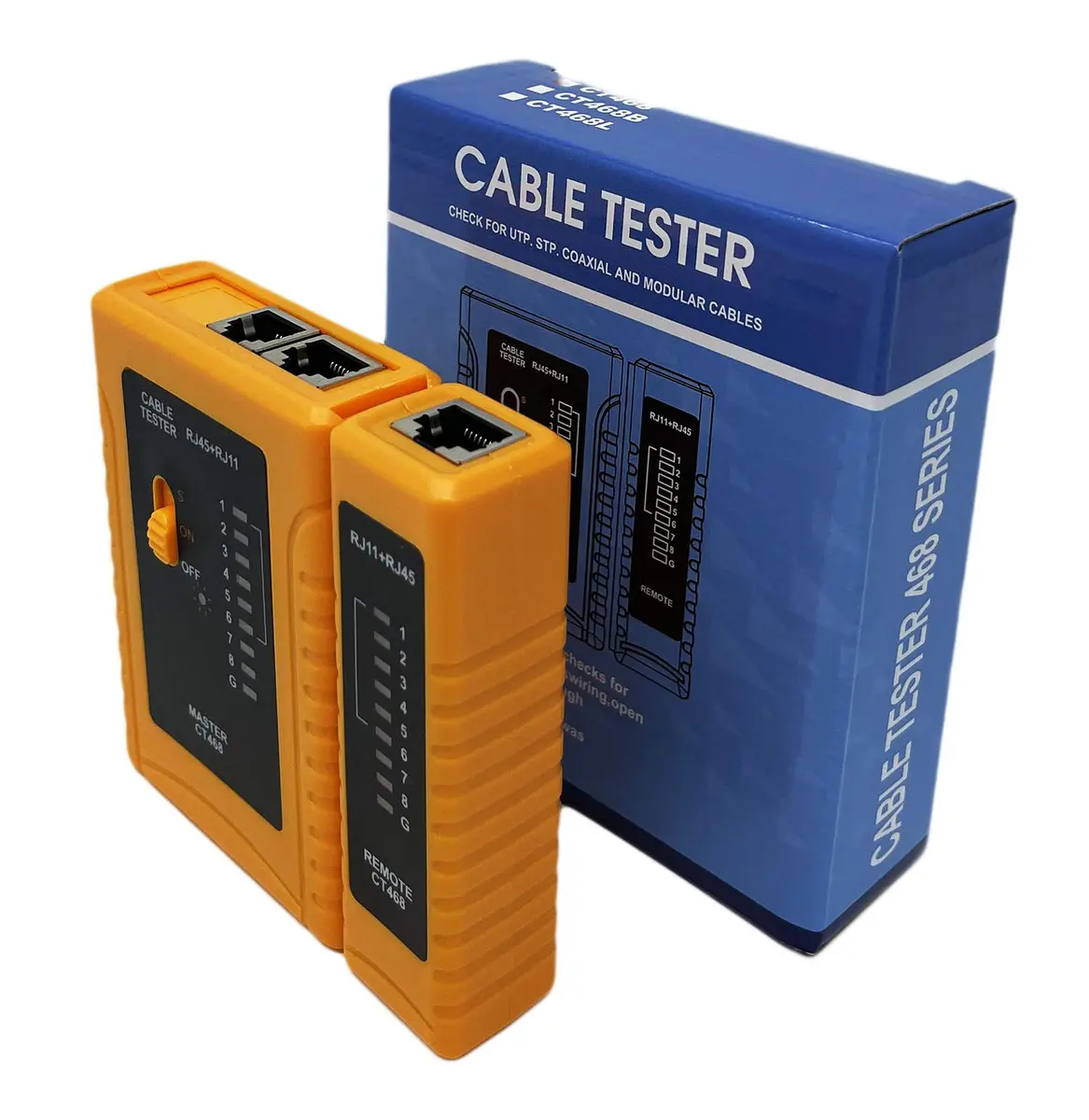 iMBAPrice RJ45 Network Cable Tester for LAN Phone RJ45/RJ11/RJ12/CAT5/CAT6/CAT7 UTP Wire Test Tool | Continuity Tester for Network Installation - view 4