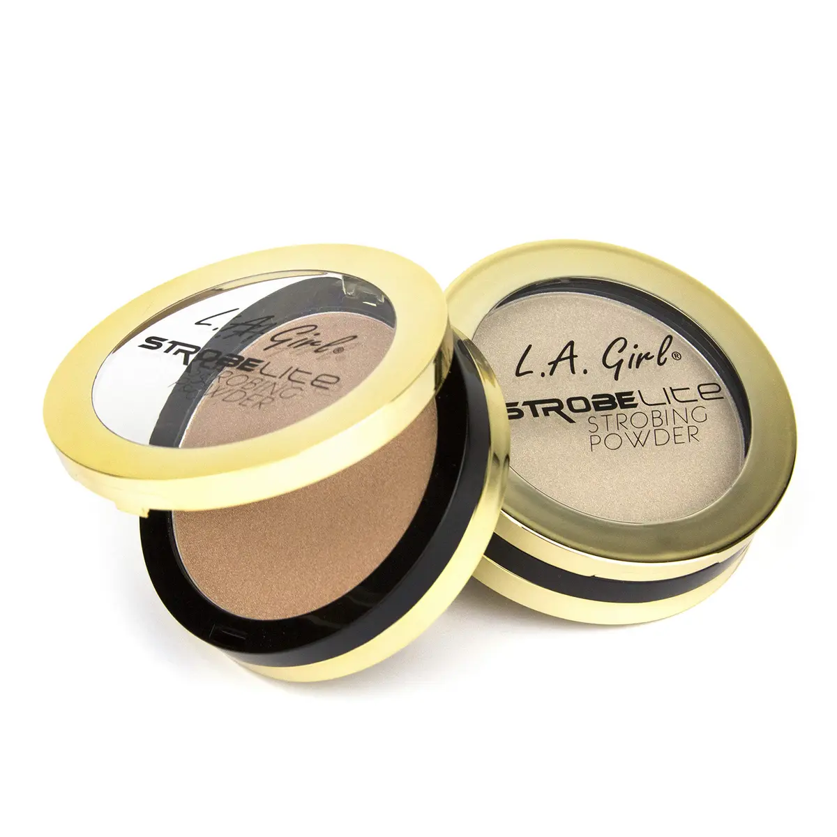 L.A. Girl Strobe Lite Strobing Powder, 50 Watt, 0.19 Ounce | Silky, Radiant Highlight for All Skin Types - view 4