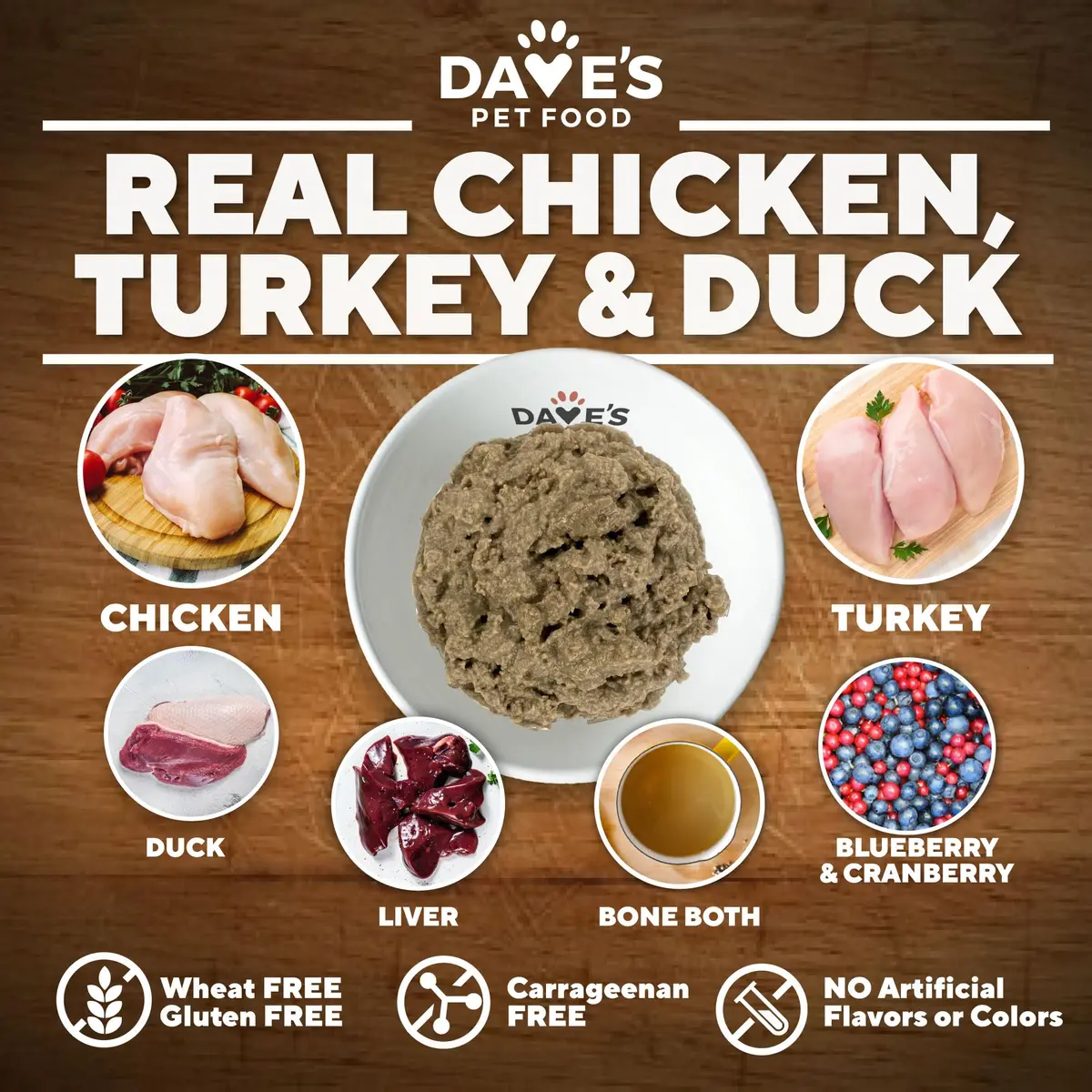 Dave's Pet Food Hip and Joint Support Dog Food, 13.2 oz, 12pk | Supports Mobility & Comfort - view 5