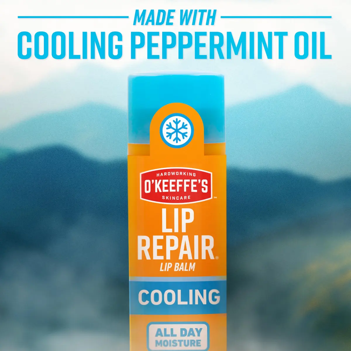 O'Keeffe's Lip Repair Cooling Relief Lip Balm 4 Pack | Soothes & Moisturizes Dry, Cracked Lips - view 7