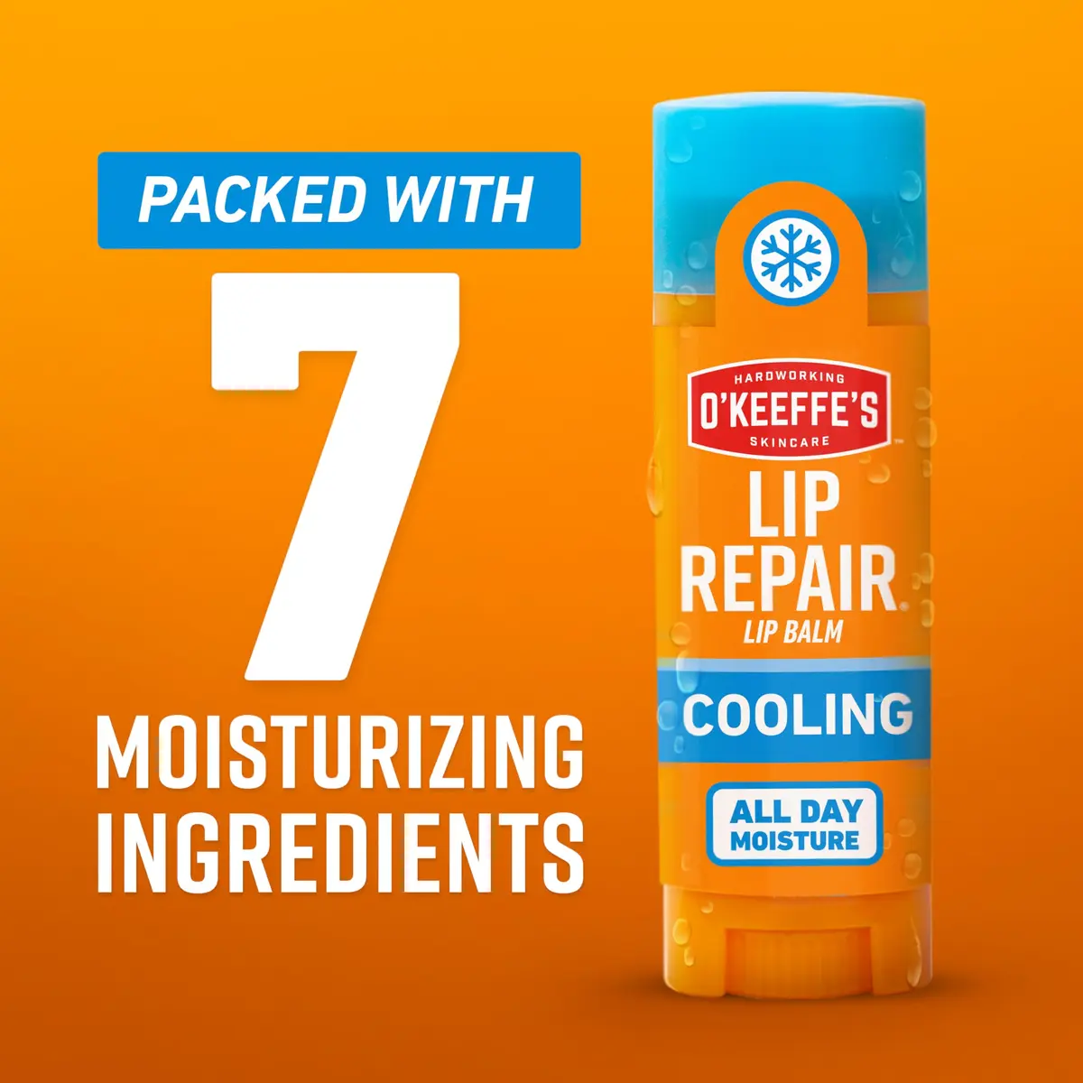 O'Keeffe's Lip Repair Cooling Relief Lip Balm 4 Pack | Soothes & Moisturizes Dry, Cracked Lips - view 4