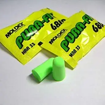 Pura-Fit 6800 Disposable Foam Earplugs Uncorded NRR 33 | 50 Pairs (100 Earplugs Total) - view 2