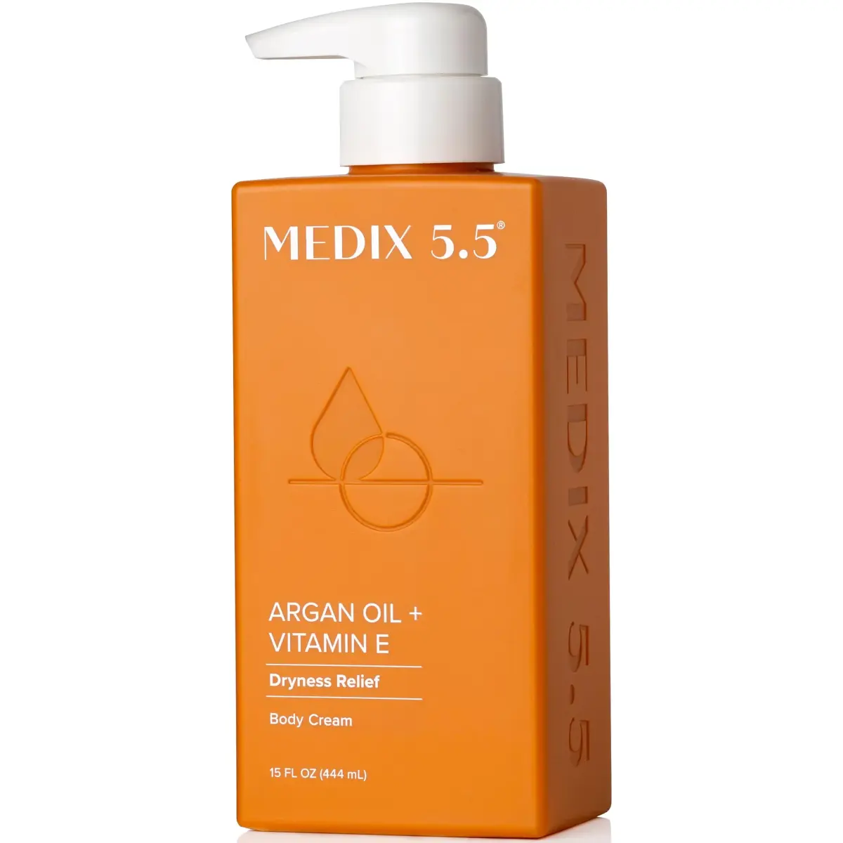 Medix 5.5 Argan Oil Cream + Vitamin E 473ml (15 Fl Oz) | Hydrates & Firms Skin - main product image