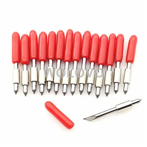 wolovo 15pcs 45º Graphtec CB15/CB15U Vinyl Cutter Blades | Long Life, Precision Cut - view 8