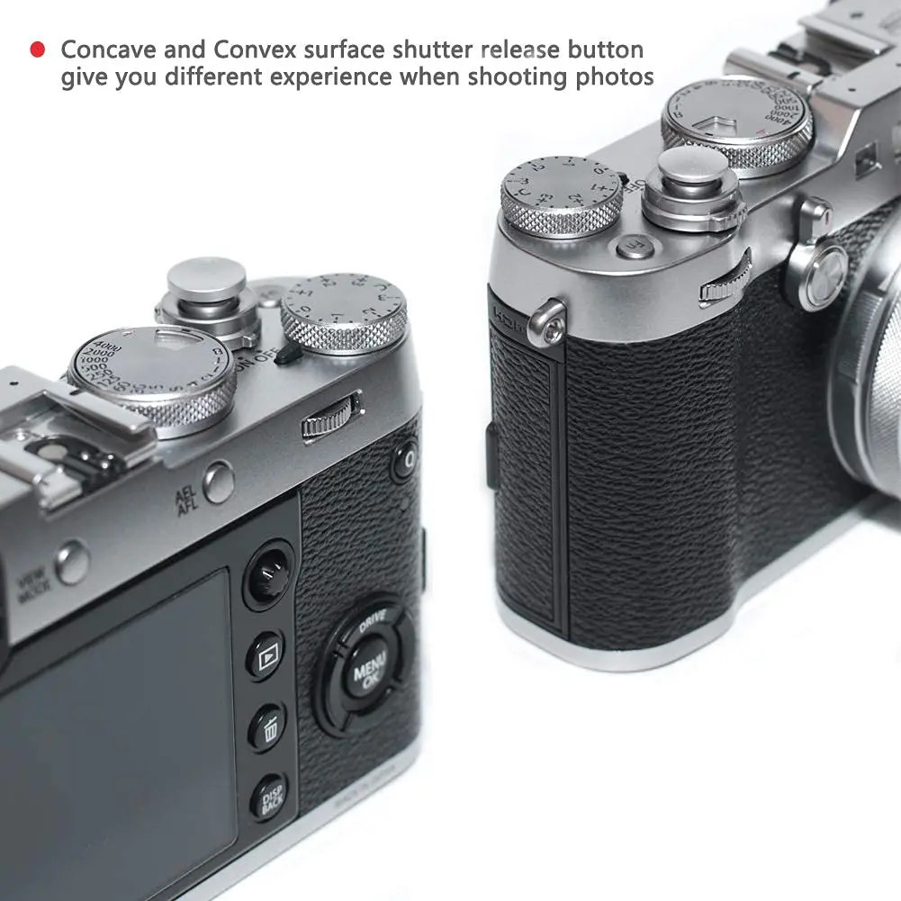 VKO Silver Metal Soft Shutter Release Button | Compatible Camera Accessory (70-120 chars) - view 8