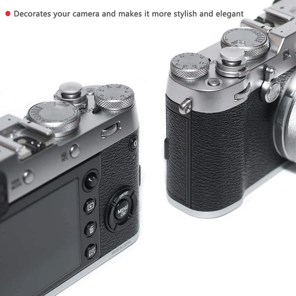 VKO Silver Metal Soft Shutter Release Button | Compatible Camera Accessory (70-120 chars) - view 9