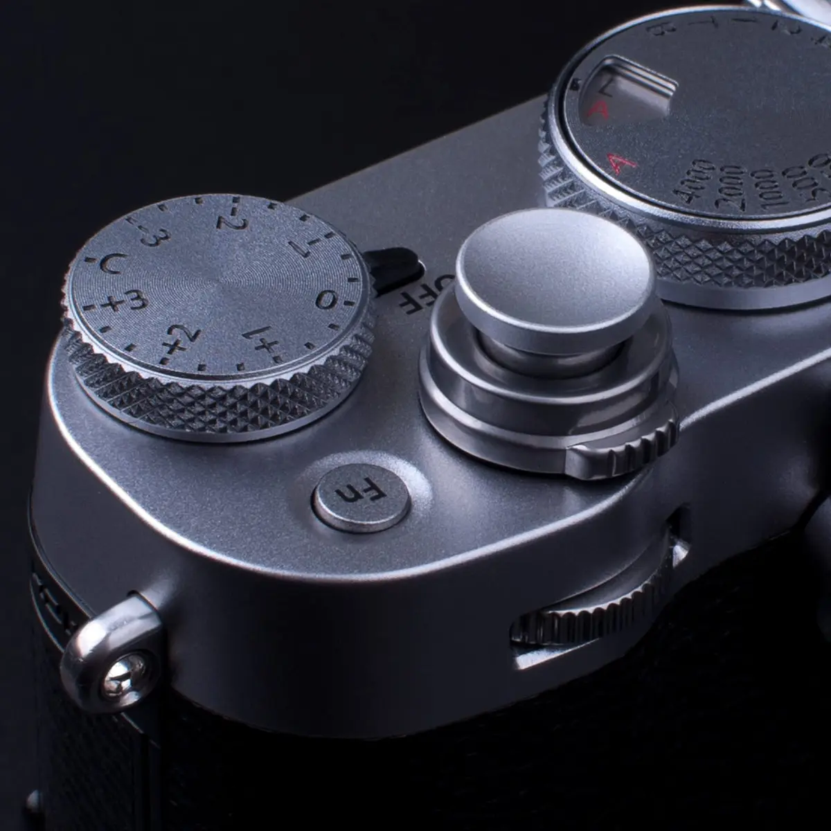 VKO Silver Metal Soft Shutter Release Button | Compatible Camera Accessory (70-120 chars) - view 3