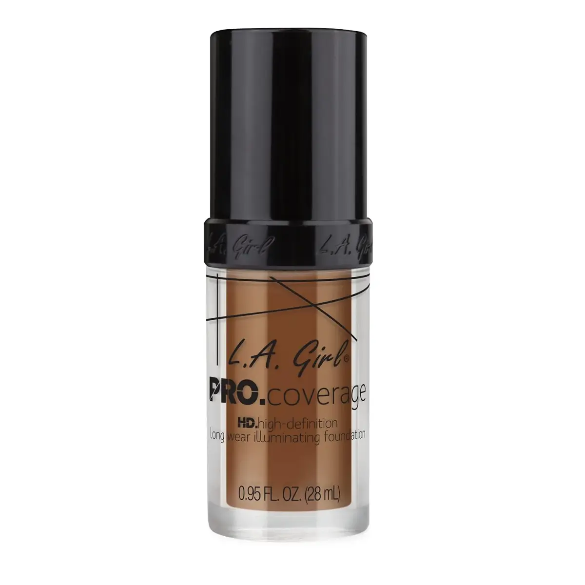 L.A. Girl Pro Coverage Liquid Foundation in Coffee - Dewy, Radiant Finish (28.08ml) - view 3