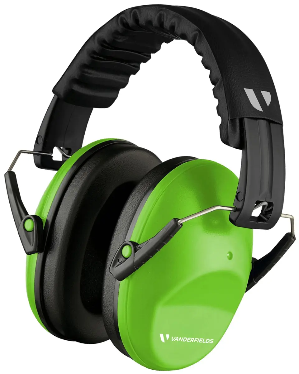 Vanderfields Kids Noise Canceling Headphones - Green Fields - 20 dB NRR (19 dB NRR / 24 dB SNR) - view 4