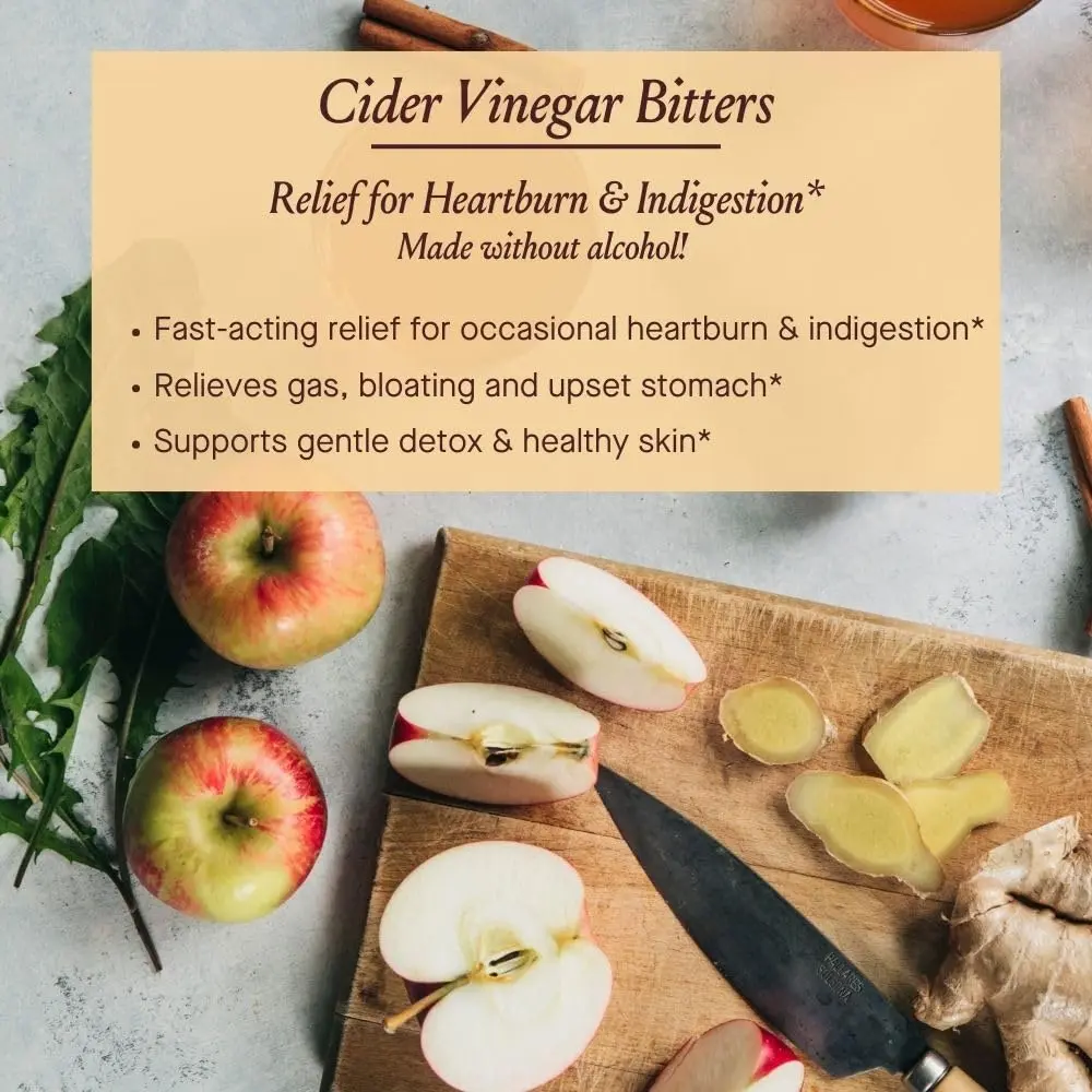 Urban Moonshine Cider Vinegar Digestive Bitters - Alcohol-Free - 2 Fl Oz | Supports Gut Health & Digestion - view 2