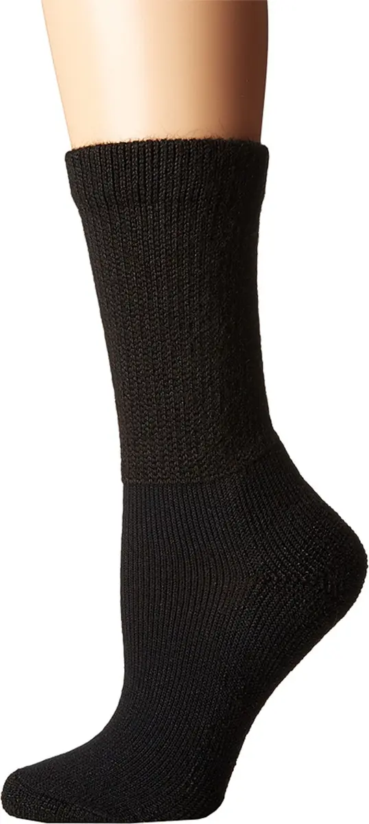 Thorlos Hpxw Max Cushion Advanced Diabetic Crew Socks | Protect Feet & Reduce Blisters - main product image
