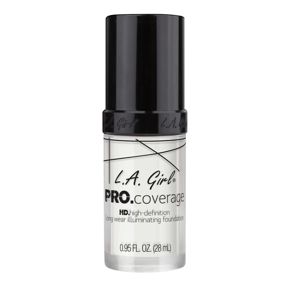 L.A. Girl Pro Coverage Liquid Foundation - White (Foundation Lightener) 28.08ml | Dewy, Radiant Finish - view 3