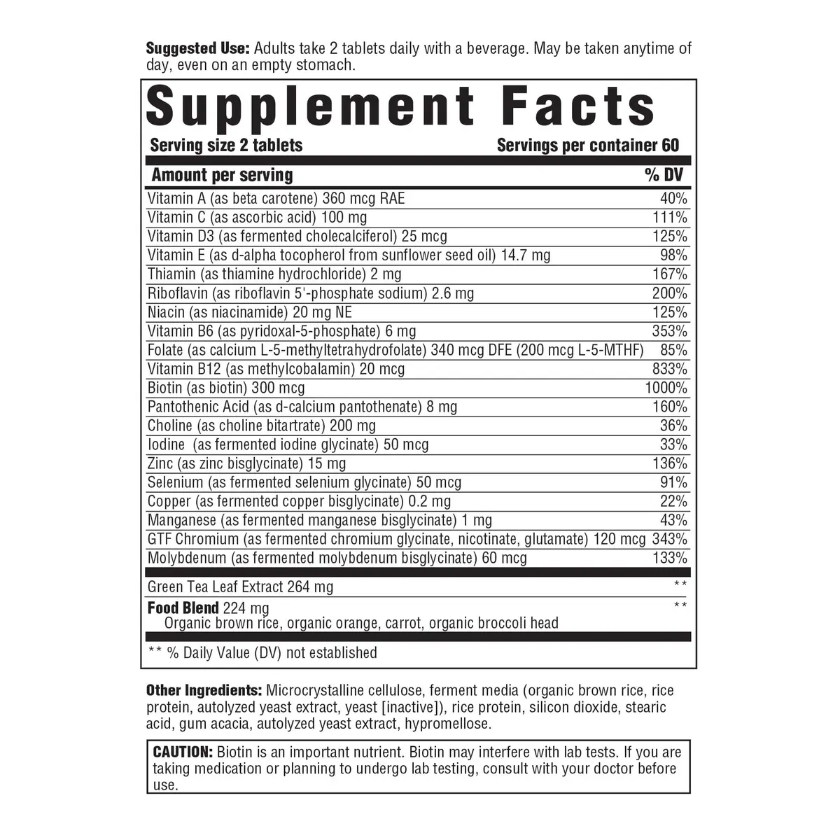 Innate Response Formulas Womens Multivitamin 55+, 120 Tablets (120 Count) - view 2