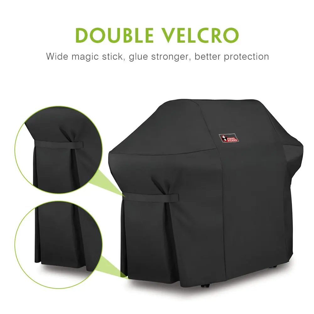 Kingkong 7108 Premium Grill Cover for Weber Summit 400-Series | Heavy Duty, Wind & Rain Resistant (70-120c) - view 5