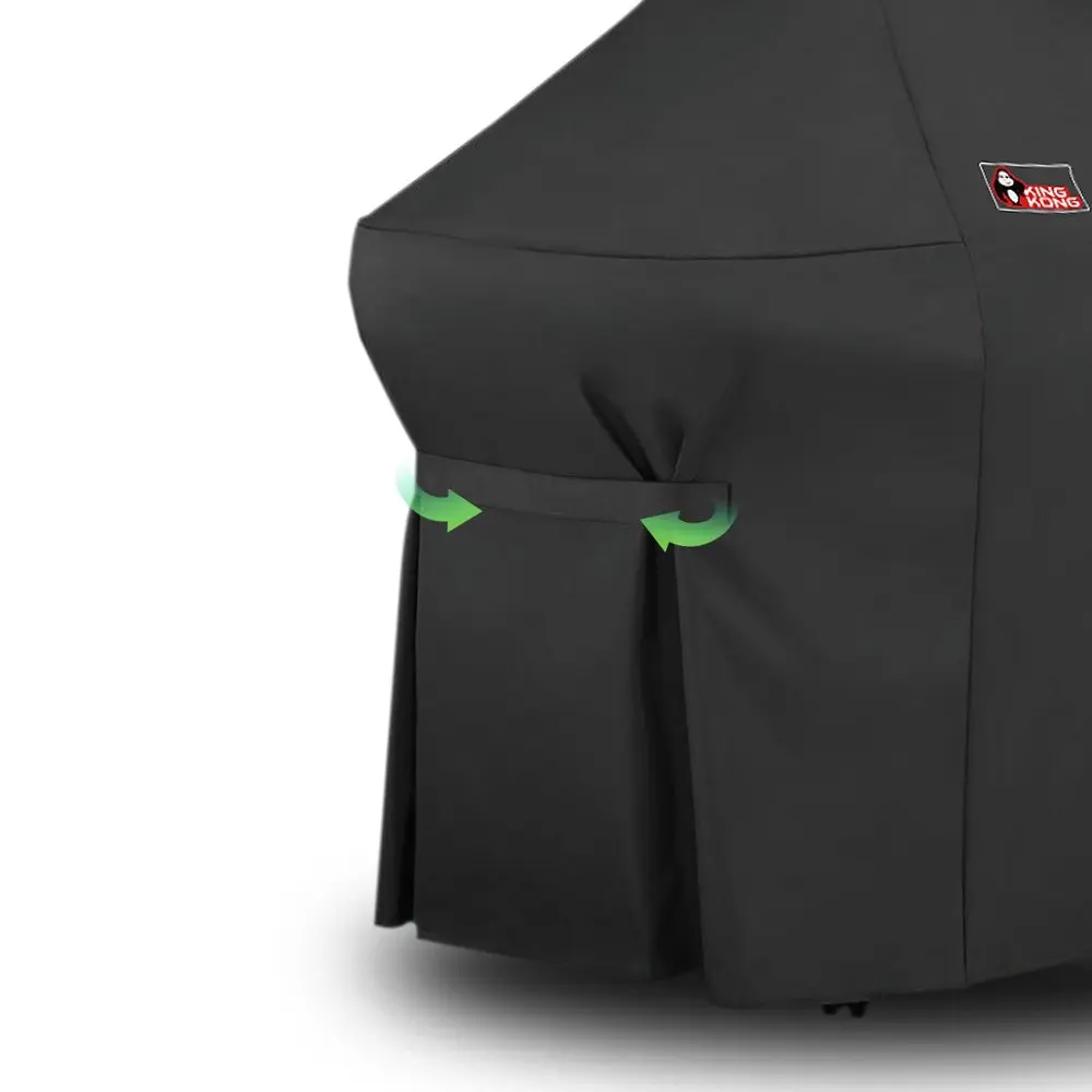 Kingkong 7108 Premium Grill Cover for Weber Summit 400-Series | Heavy Duty, Wind & Rain Resistant (70-120c) - view 6