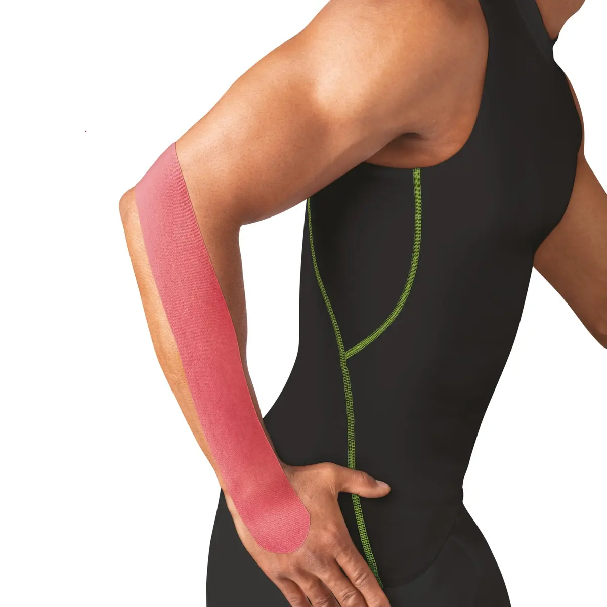 Leukotape K Kinesiology Tape, 2 in x 5.5 yds, 5 Rolls | Water-Resistant, Skin-Friendly Support - view 2