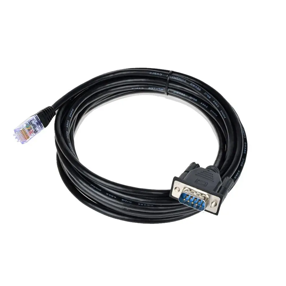 LFHUKEJI RJ45 to DB9 Serial Console Cable 2.99 m (9.8 Ft) | Connects Routers & Switches - view 2