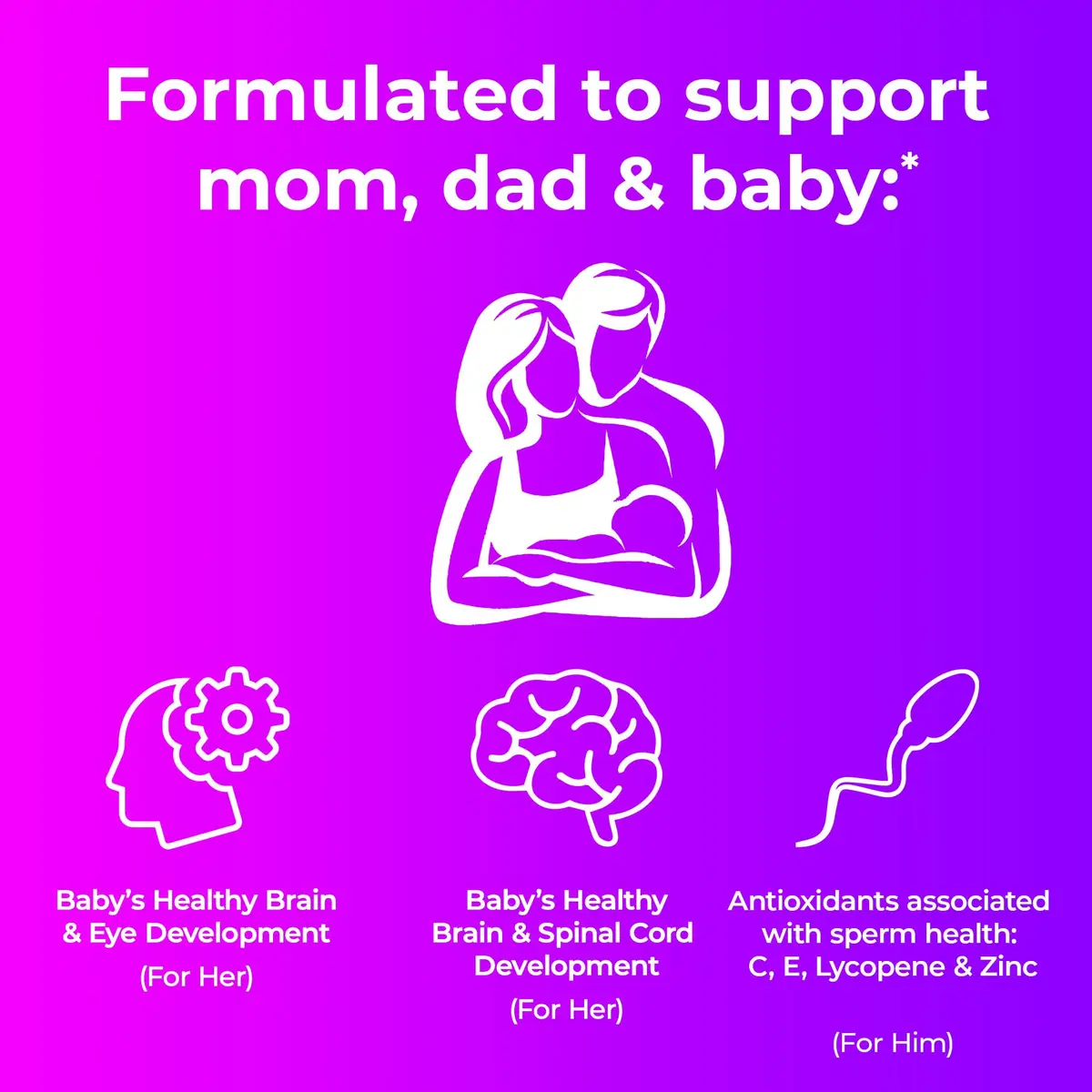 ONE A DAY Pre-Pregnancy Multivitamin Softgel 60 Count | Supports Fertility & Pregnancy - view 2