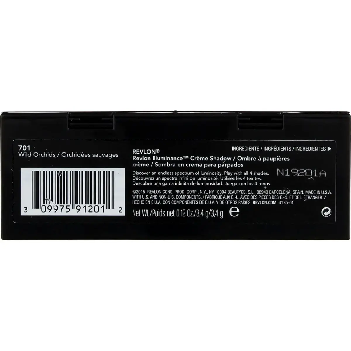 REVLON Illuminance Creme Eyeshadow 01 Wild Orchids 0.24oz (7ml) | Ophthalmologist Tested - view 5