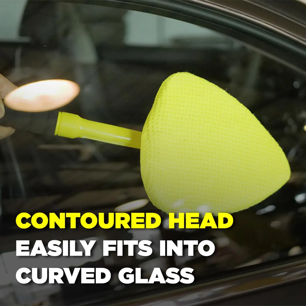 Invisible Glass Reach & Clean Windshield Cleaner Tool with 2 Microfiber Pads | Cleans Interior & Exterior Auto Glass - view 4