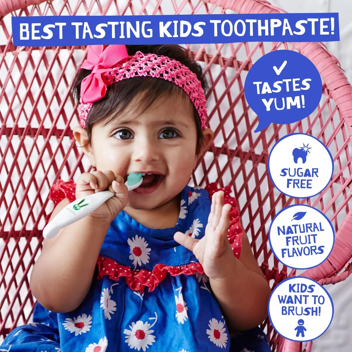 JACK N' JILL Kids Toothpaste, Fluoride Free, Flavor Free | Gentle, Natural Oral Care for Babies & Kids - view 4