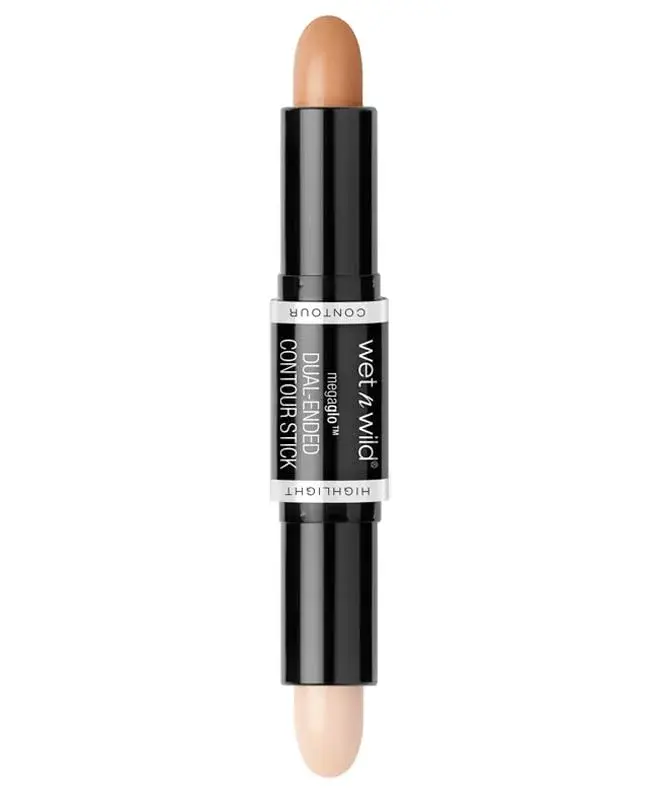 wet n wild MegaGlo Dual-Ended Contour Stick Medium/Tan, Cruelty-Free | Semi-Matte Finish - view 2