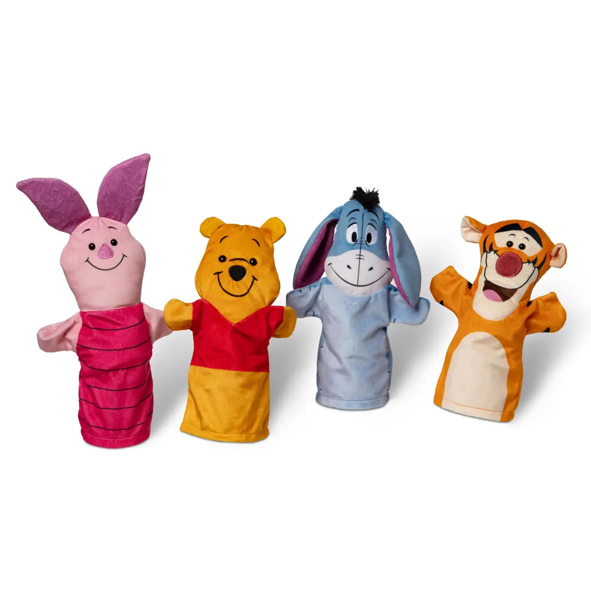 Melissa & Doug Disney Winnie The Pooh Hand Puppets | 4 Plush Characters for Kids & Adults - main product image