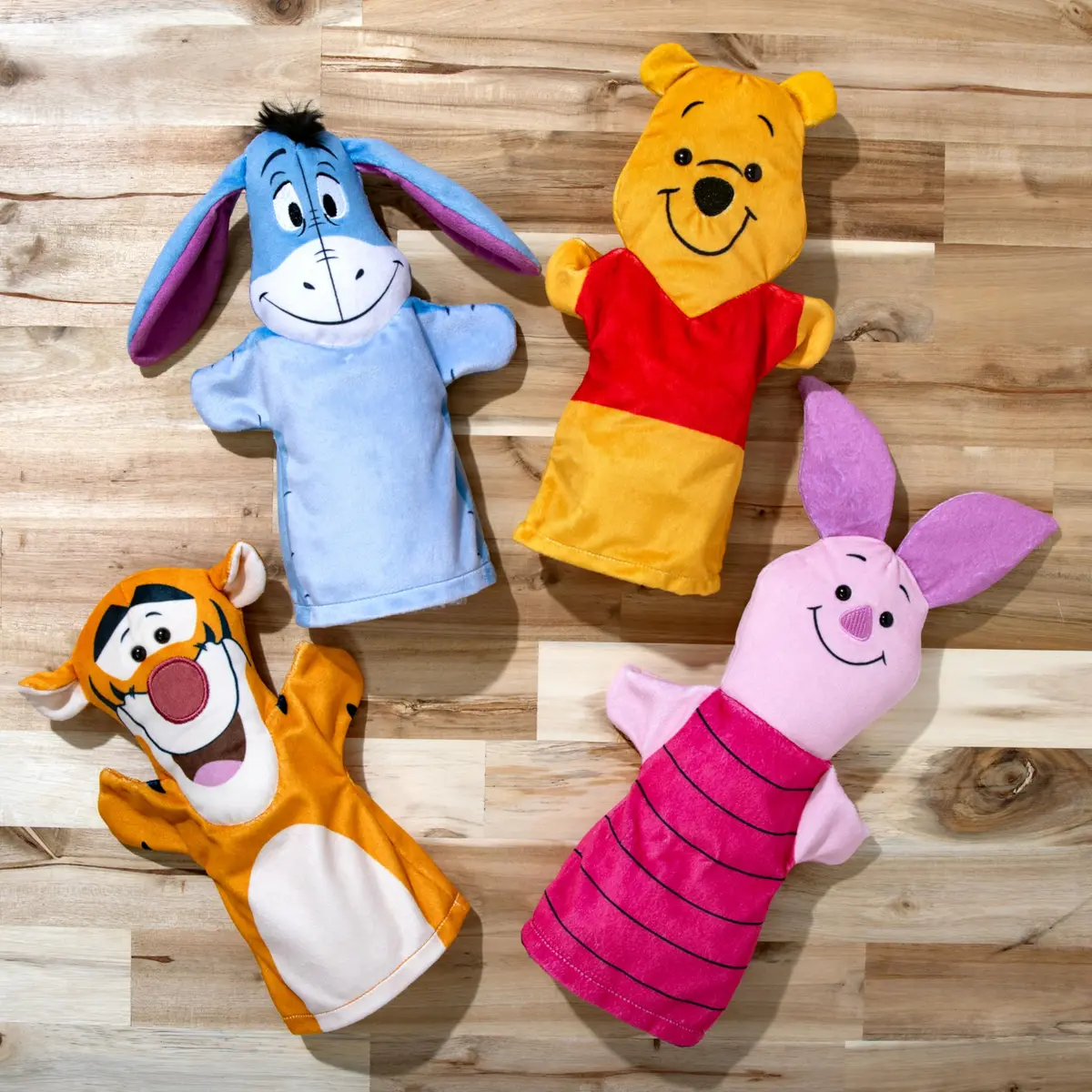 Melissa & Doug Disney Winnie The Pooh Hand Puppets | 4 Plush Characters for Kids & Adults - view 9