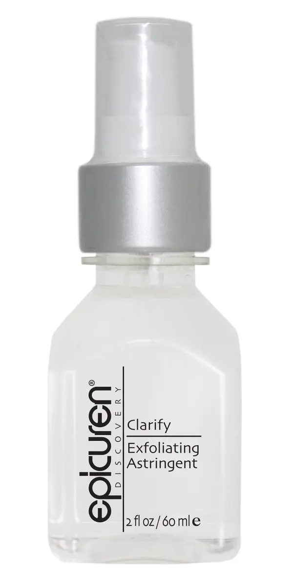 epicuren DISCOVERY Clarify Exfoliating Astringent 2 oz. | Gentle exfoliation for oily skin, minimizes pores, easy-to-carry bottle - main product image