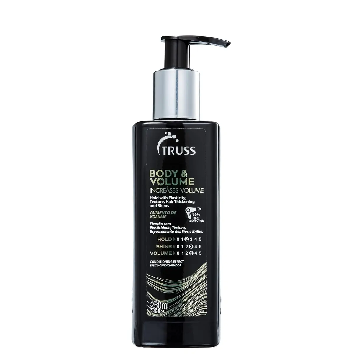 TRUSS Body and Volume Hair Treatment, Cream, 8.45 oz | Weightless Volumizing Formula for Straight Hair - main product image