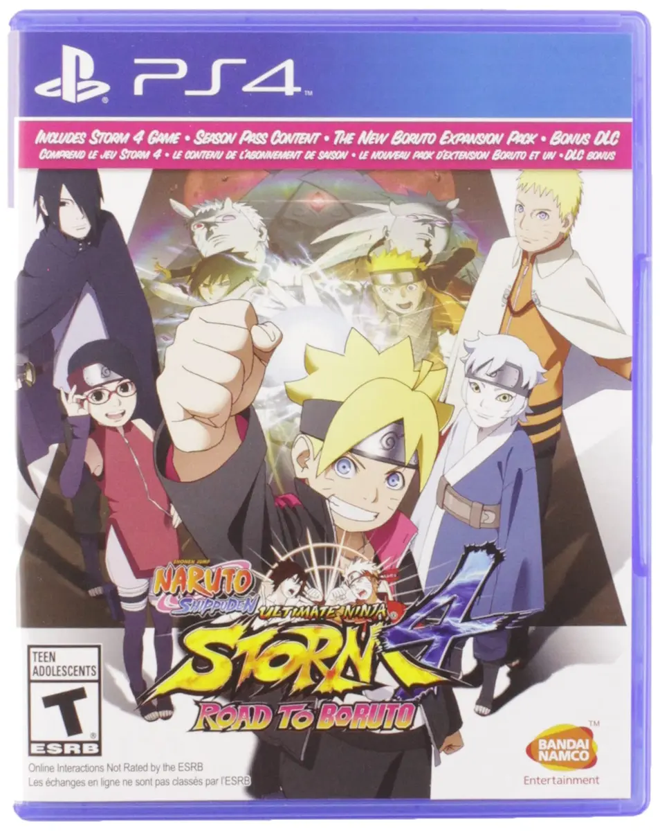Namco Bandai Naruto Shippuden: Ultimate Ninja Storm 4 Road to Boruto PS4 | Anime Action Game (70-120 chars) - main product image