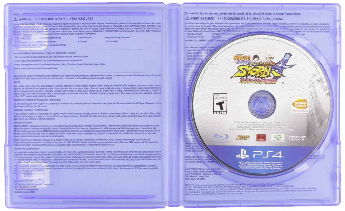 Namco Bandai Naruto Shippuden: Ultimate Ninja Storm 4 Road to Boruto PS4 | Anime Action Game (70-120 chars) - view 2