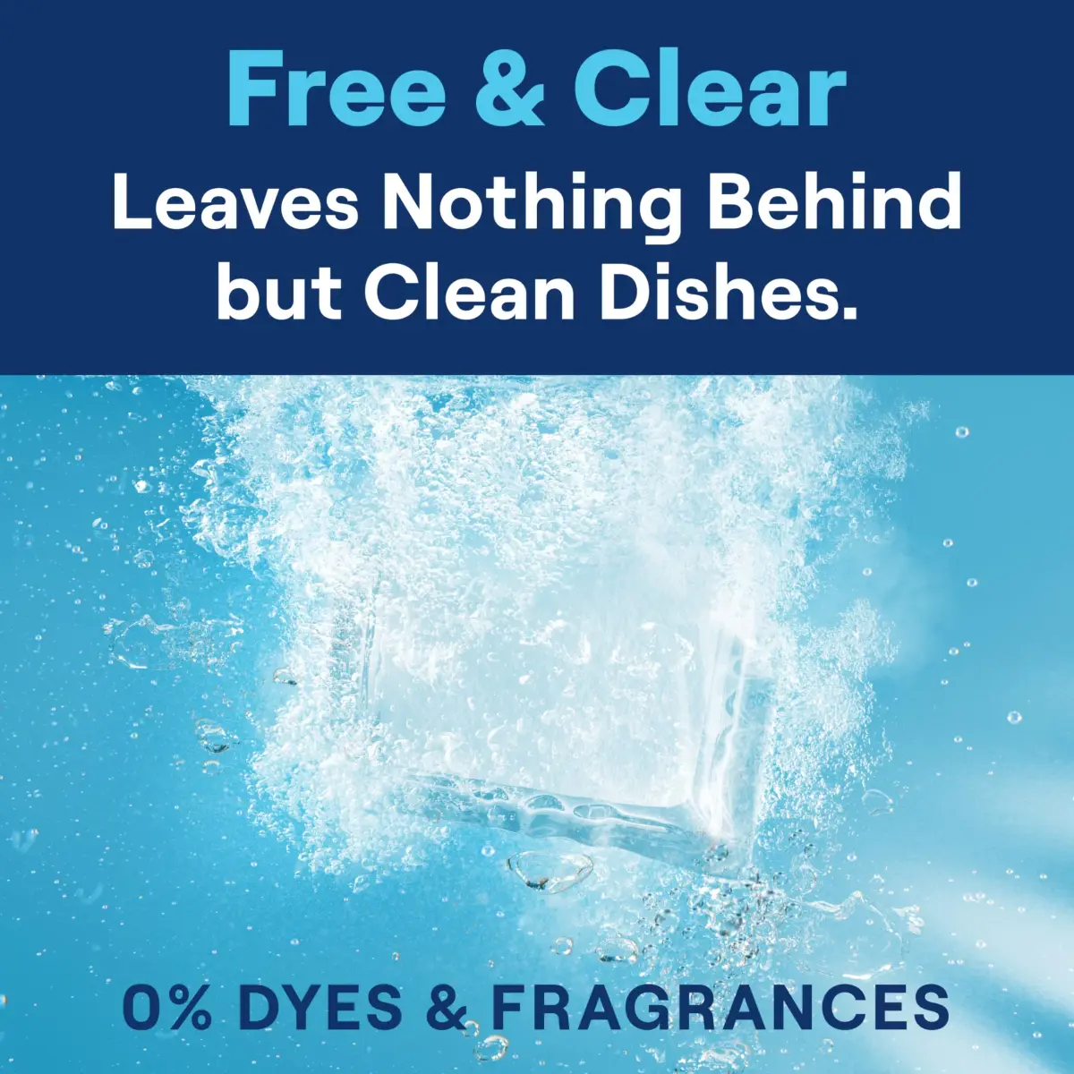 Seventh Generation Free & Clear Dishwasher Detergent Packs 72 Count (2.5 kg) | Plant-Powered Cleaning - view 5