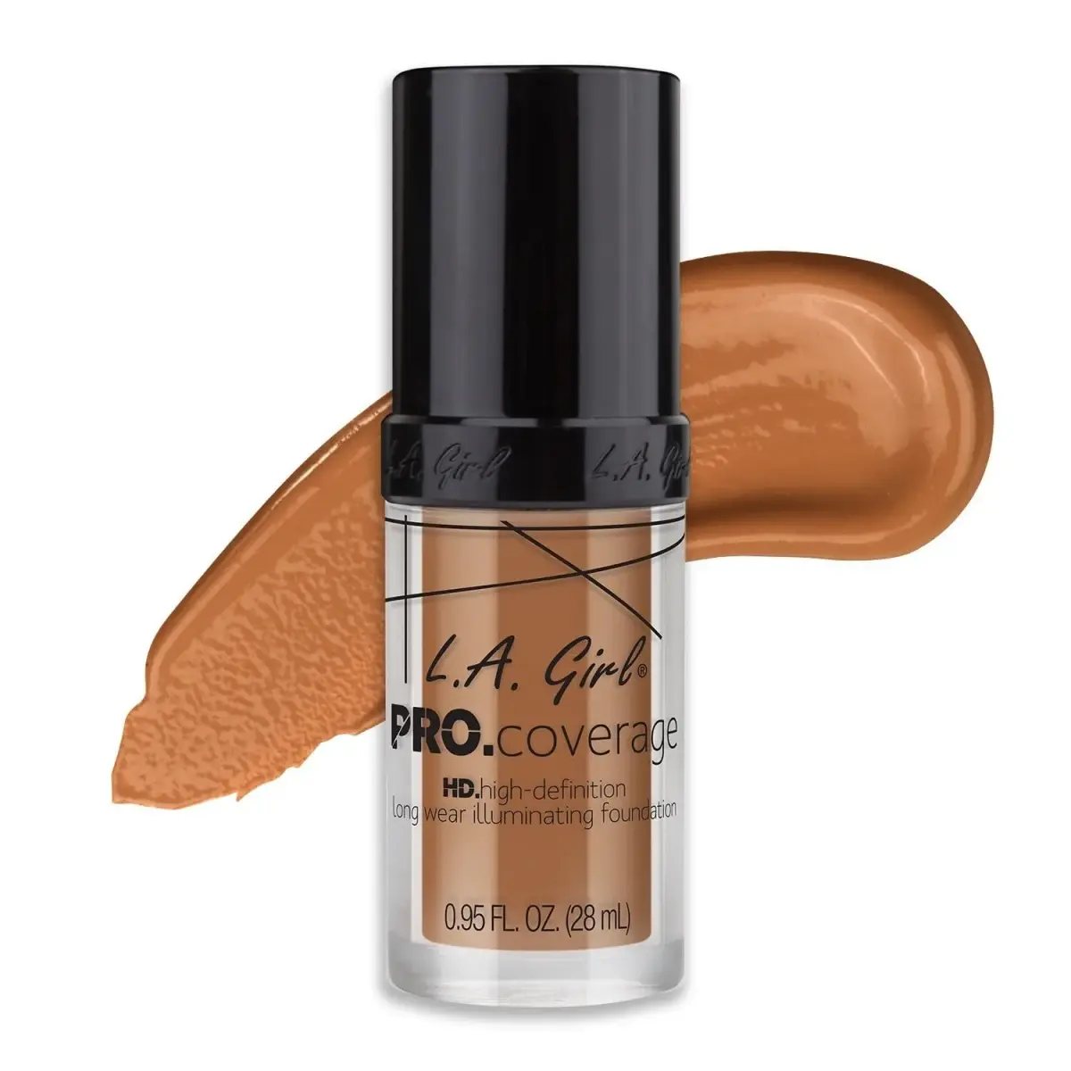 L.A. Girl Pro Coverage Liquid Foundation Sand 28.08ml | Dewy, Radiant Finish - view 2