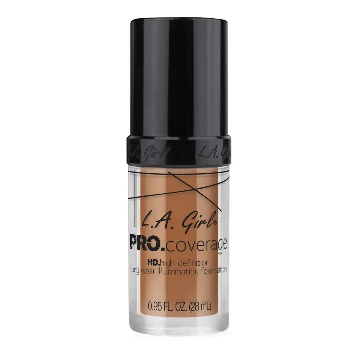 L.A. Girl Pro Coverage Liquid Foundation Sand 28.08ml | Dewy, Radiant Finish - view 3