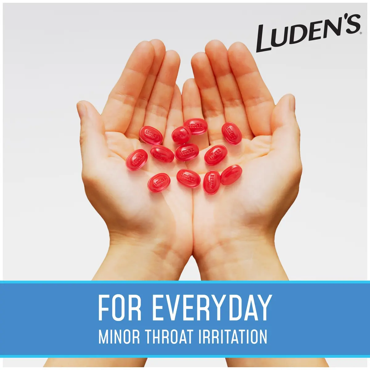 Luden's Sugar-Free Wild Cherry Throat Drops 25 Count | Soothing Relief for Dry Throat & Cough - view 3