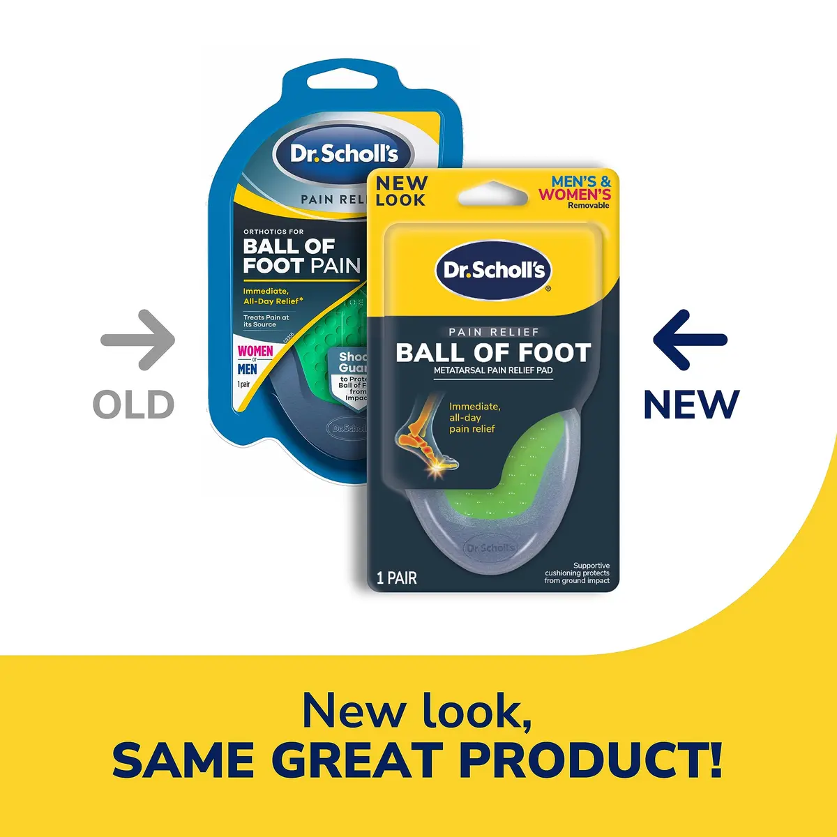 Dr. Scholl's Ball of Foot Pads | Metatarsal Pain Relief for Women & Men - view 2